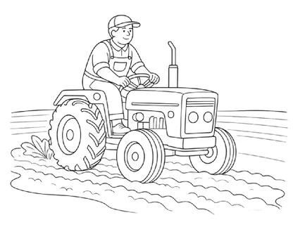 desenhos de fazenda para colorir e imprimir para imprimir e colorir - imagem 4